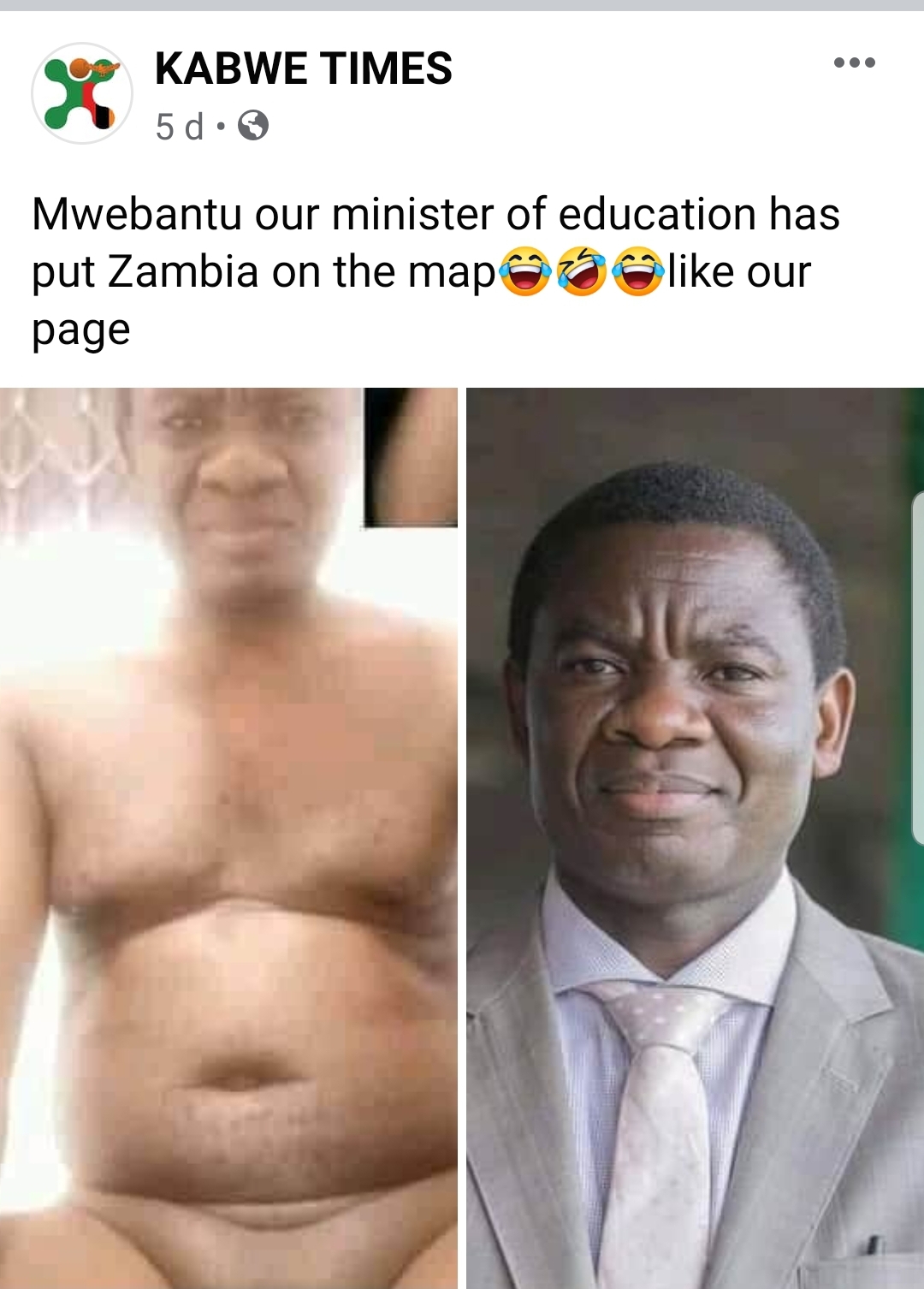 (Livestream) ZAMBIAs GENERAL EDUCATION MINISTER MABUMBA 